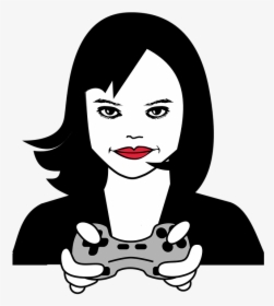 Gamer, Gaming, Female, Play, Playstation, Games - Personal Female Icon Png, Transparent Png, Transparent PNG