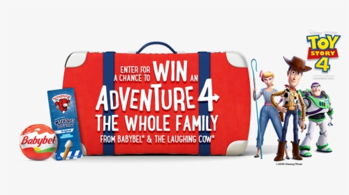 Enter For A Chance To Win An Adventure 4 The Whole - Babybel Toy Story 4, HD Png Download, Transparent PNG