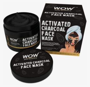 Wow Skin Science Activated Charcoal Face Mask, HD Png Download, Transparent PNG