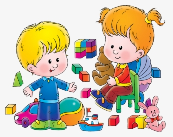 Thumb Image - Playing With Toys Clipart, HD Png Download, Transparent PNG