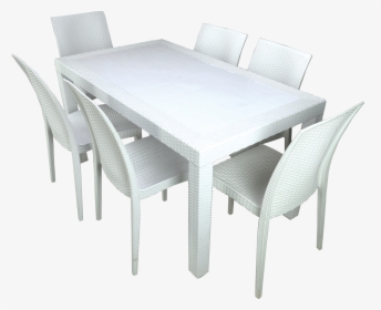 White Dining Table - Caino Furniture, HD Png Download, Transparent PNG