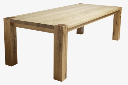 Southern Joinery White Oak Dining Table-e1437048973215 - Coffee Table, HD Png Download, Transparent PNG
