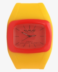 Drift Colour Burst Range Yellow & Red Unisex Watch, HD Png Download, Transparent PNG