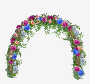 #ftestickers #flowers #arch #archway #decorative #wedding - Transparent Flower Arch Png, Png Download, Transparent PNG