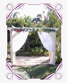 Rainbow Multicolor Wedding Arbor Arch Table Decoration - Backyard, HD Png Download, Transparent PNG