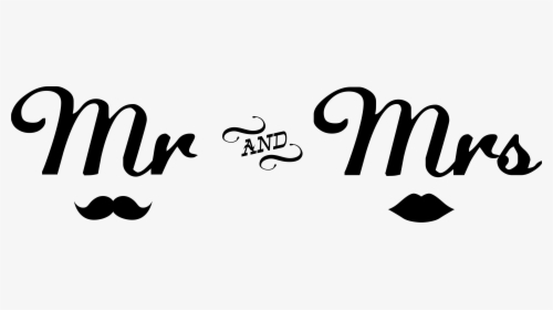 Mr Clipart Calligraphy Mr - Mr Y Mrs En Png, Transparent Png, Transparent PNG