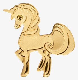 5 Gram Palau Sweetest Unicorn 9999 Gold Coin - Cartoon, HD Png Download, Transparent PNG