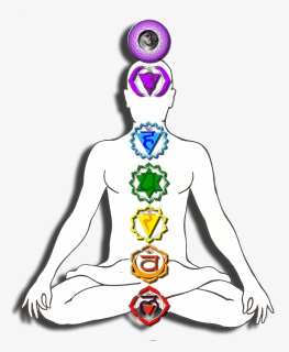 7 Chakras - Chakras In Human Body Transparent, HD Png Download, Transparent PNG