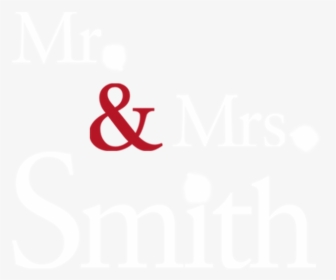 Mr And Mrs Smith, HD Png Download, Transparent PNG
