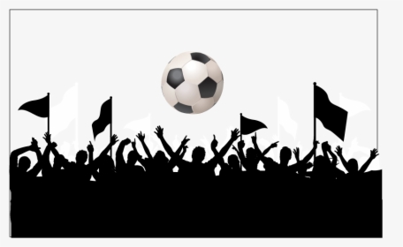 Football Culture Vector Fan Figures Association Clipart - Football Fans Vector Png, Transparent Png, Transparent PNG