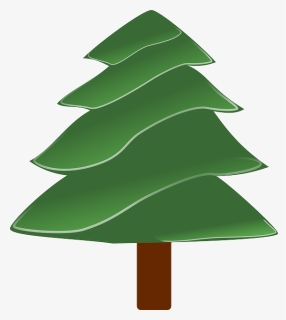 Evergreen Tree Clipart - Clipart Evergreen Trees, HD Png Download, Transparent PNG
