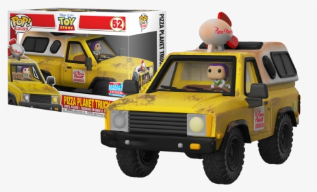 Pizza Planet Truck With Buzz Lightyear Nycc18 Pop Rides - Pizza Planet Truck Funko, HD Png Download, Transparent PNG