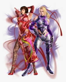 Picture - Anna And Nina Williams, HD Png Download, Transparent PNG