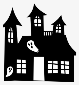 Building Clipart Japan - Halloween Haunted House Clipart, HD Png Download, Transparent PNG