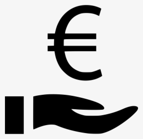 Hand Finance Money Hands Euro - Free Icon Euro Money, HD Png Download, Transparent PNG