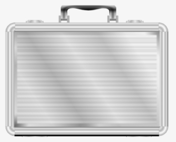 Suitcase Clipart Business - Silver Briefcase Png, Transparent Png, Transparent PNG