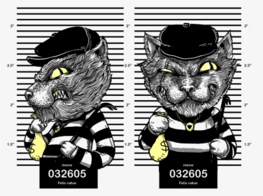 Cartoon Cat Burglar, HD Png Download, Transparent PNG