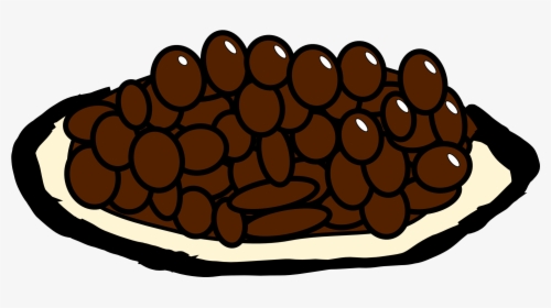 Rice And Beans Refried Beans Baked Beans Clip Art - Frijoles Animado Png, Transparent Png, Transparent PNG