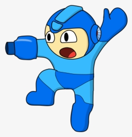 Mega Man Jumping/shooting Remake - Megaman Jumping And Shooting, HD Png Download, Transparent PNG