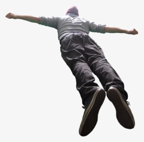 #man #flying #falling #jumping - Flying Guy Png, Transparent Png, Transparent PNG