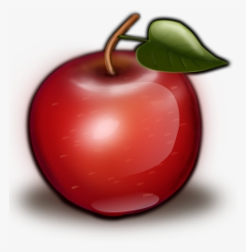 Clipart Apples Transparent Background - Red Apple, HD Png Download, Transparent PNG