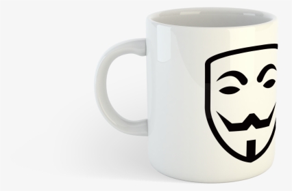 Guy Fawkes Vendetta Mug - Coffee Cup, HD Png Download, Transparent PNG