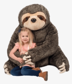 Jumbo Sloth - Giant Sloth Stuffed Animal, HD Png Download, Transparent PNG