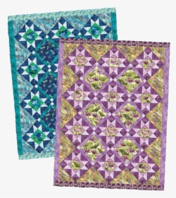 Dance Of The Dragonfly Quilt Pattern - Quilts Using Dance Of The Dragonfly Layer Cake, HD Png Download, Transparent PNG