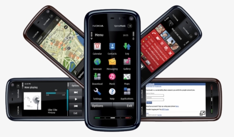 Nokia 5800 Xpressmusic - Nokia Phone In 2010, HD Png Download, Transparent PNG