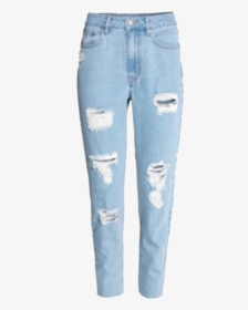 Pants Ripped Jeans Rippedjeans Clothes Niche Nichememe - Ripped Jeans Transparent Background, HD Png Download, Transparent PNG