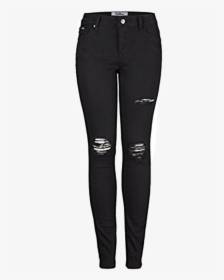 Black Ripped Jeans Transparent Background , Png Download - Pocket, Png Download, Transparent PNG