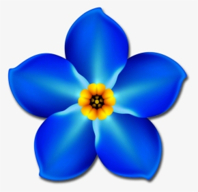 Forget Me Not Png Hd-pluspng - Forget Me Not Flower Clipart, Transparent Png, Transparent PNG