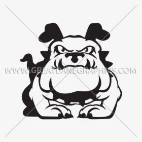 Drawing Bulldogs Standing Transparent Png Clipart Free - Cartoon, Png Download, Transparent PNG