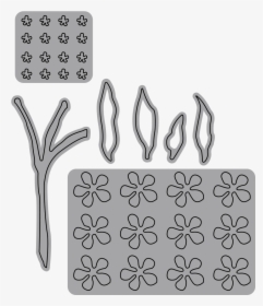 Forget Me Not - Decorative Rubber Stamp, HD Png Download, Transparent PNG