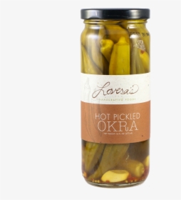 Hot Pickled Okra - Pickled Cucumber, HD Png Download, Transparent PNG