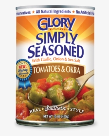 Simply Seasoned Tomato And Okra - Superfood, HD Png Download, Transparent PNG