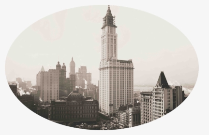 Transparent San Antonio Skyline Silhouette Png - Singer Building And City Investing Building, Png Download, Transparent PNG