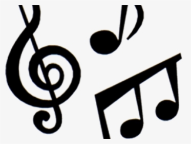 Transparent Rock Clipart Black And White - Music Notes, HD Png Download, Transparent PNG