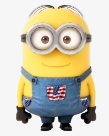 Usa Minion Transparent Image - Minion Transparent Background, HD Png Download, Transparent PNG
