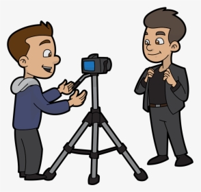 Cameraman Cartoon, HD Png Download, Transparent PNG