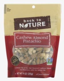 Back To Nature Cashew Almond Pistachio, HD Png Download, Transparent PNG