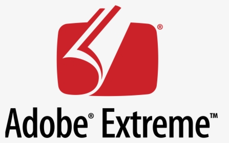 Adobe Extreme Logo Png Transparent - Adobe, Png Download, Transparent PNG