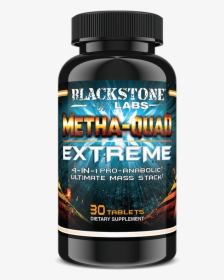 Blackstone Prohormone - Blackstone Labs Metha Quad Extreme, HD Png Download, Transparent PNG