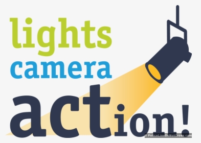 Lights Camera And Action, HD Png Download, Transparent PNG