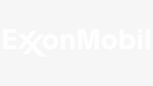 Exxon Mobil White Logo, HD Png Download, Transparent PNG