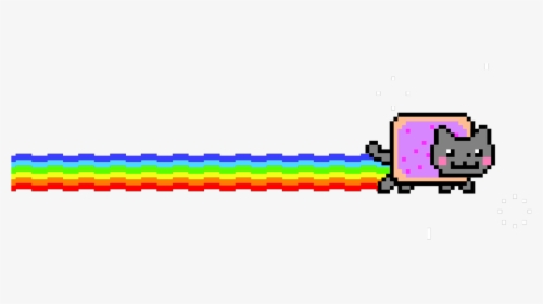 Nyan Cat Animation National Geographic Animal Jam - Gif 800 By 200 Pixels, HD Png Download, Transparent PNG