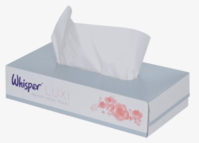 Whisper White Facial Tissues - Facial Tissue, HD Png Download, Transparent PNG
