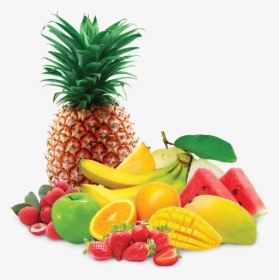Fruits-transparent - Transparent Fruits And Vegetables, HD Png Download, Transparent PNG