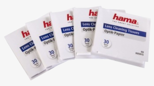 Hama Lens Cleaning Tissues, Special Silicone Â­free - Hama Lens Cleaning Tissues, HD Png Download, Transparent PNG