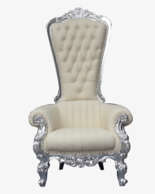 Classic Royal King Queen Chair For Wedding - Club Chair, HD Png Download, Transparent PNG